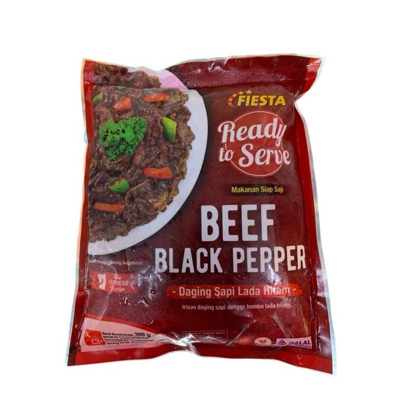 

Fiesta Ready to Go Beef Blackpepper 300 Gr aSt