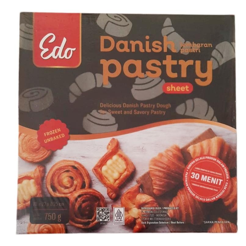 

Edo danish pastry sheet 750 gr aSt