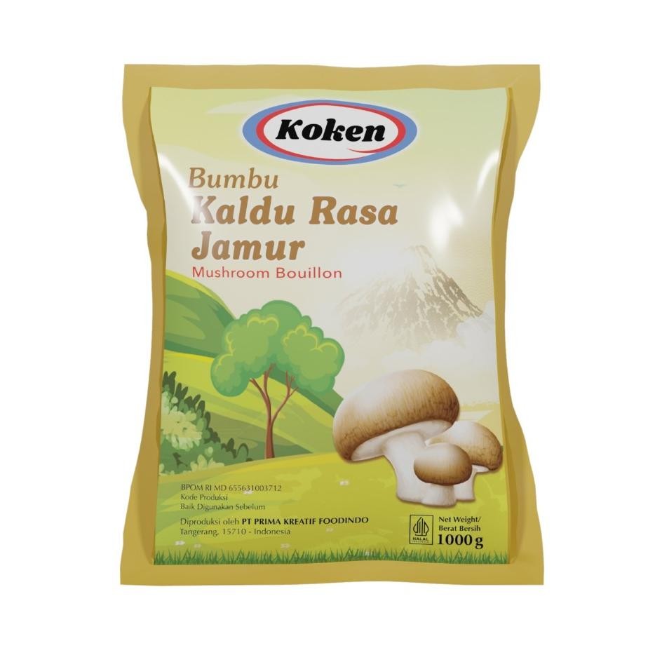 

Koken Kaldu Jamur Vegetarian Penyedap Rasa Sehat Mudah Larut Lebih Gurih 1 G