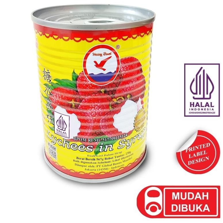 

Herring brand Leci lychess kaleng 567gr lechee kaleng aSt