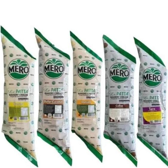

Mero Le Patta Bakery Cream Bahan Isian Roti Kue 1kg - All Variant aSt