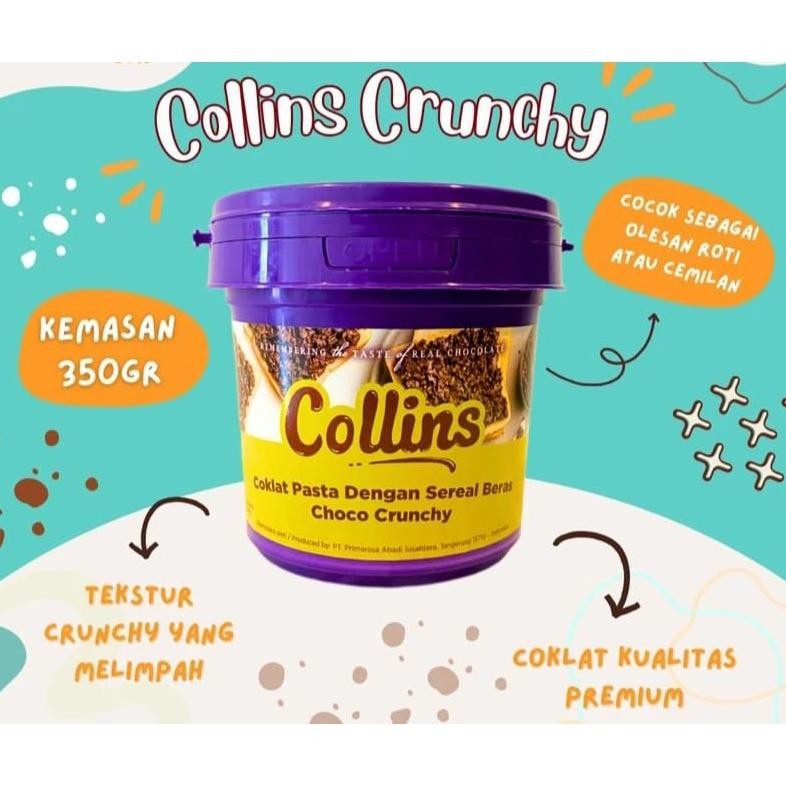 

Collins Choco Crunchy 350gr - KEMASAN PABRIK aSt