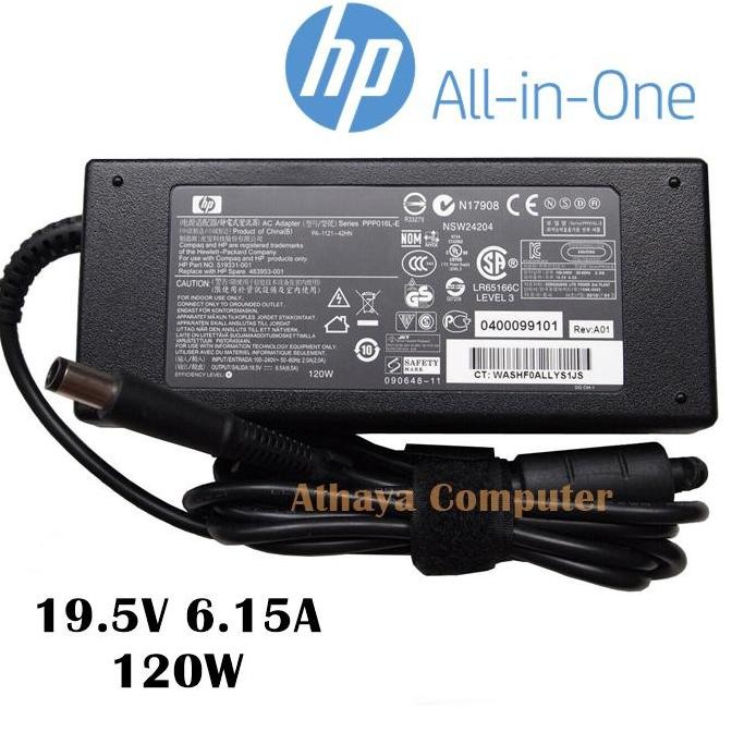 TERBARU - Power Adaptor PC ALL in One HP Pavilion 20 HSTNN-LA25