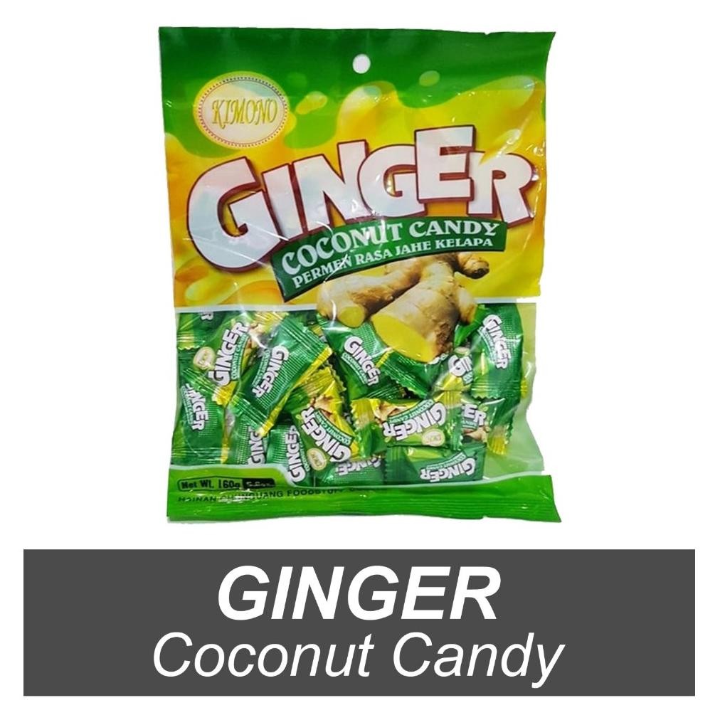 

Permen Ginger Coconut Candy ( Permen Rasa Jahe Kelapa) Berat 160gr Exp Mei 2026 PROMO HALAL aSt