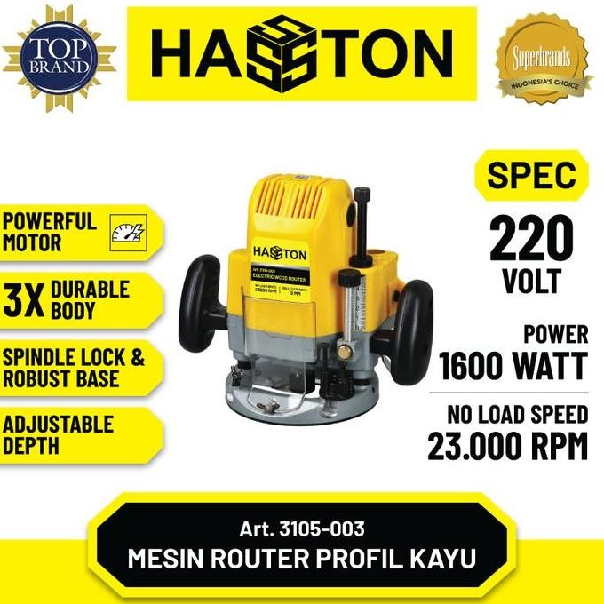 Hasston Mesin Router Kayu / Mesin profil Kayu (3105-003)