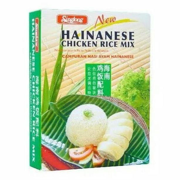 

Singlong Hainanese chicken Rice Mix 90gr Bumbu Nasi Ayam campur Hainam hai nan hai nam aSt