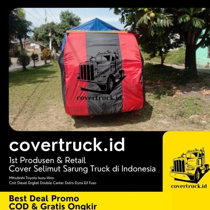 (Allthebest) SARUNG TRUK CANTER MITSUBISHI FUSO COLT DIESEL DOUBLE ENGKEL RAGASA