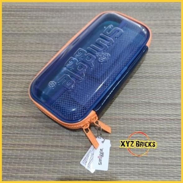 

TERLARIS - SMIGGLE 443681 - Squiggle See Through Small Hardtop Pencil Case Blue