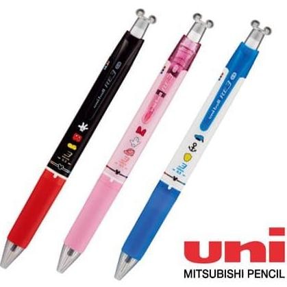

TERLARIS - UNI URE3-600D-05 Pulpen Hantu 3 warna, Eraseable Pen 0.5mm LIMITED