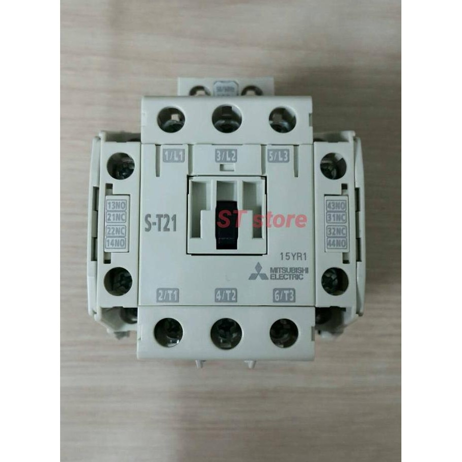 Kontaktor Mitsubishi S-T21 / Contactor Mitsubishi S-T21 3P 32A Hemat