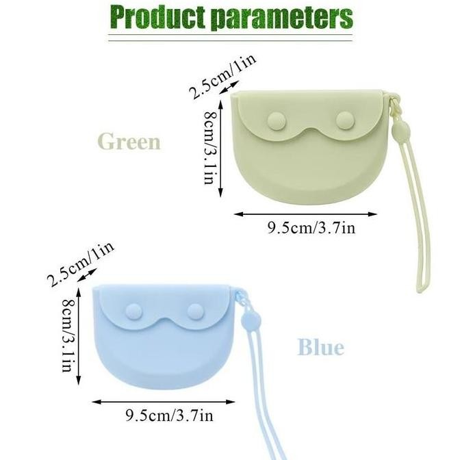 Tempat Retainer Gigi Portable Storage False Teeth Box Kotak Gigi Palsu - Silikon Tas Tempat Retainer