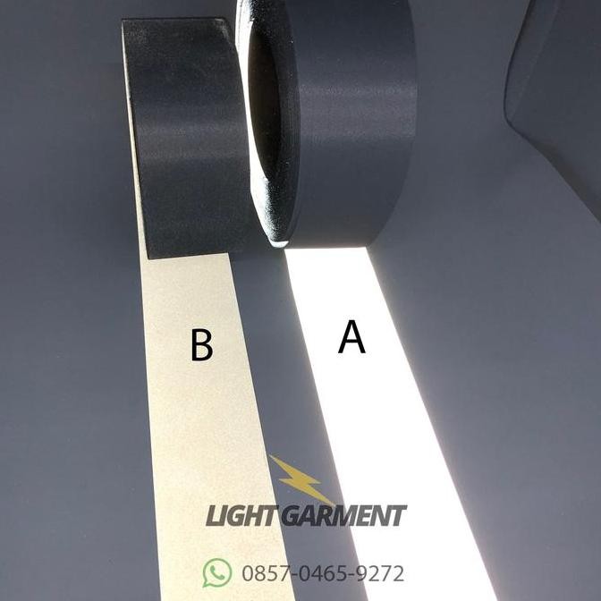 

Tersedia Scotchlite Pita Pemantul Cahaya Kain Jahit Lebar 5Cm