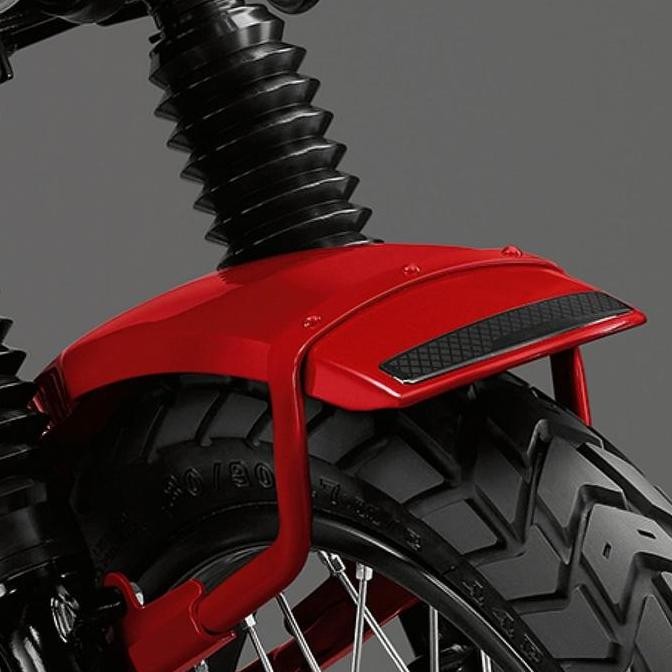 BEBAS ONGKIR - Sticker Resin Spakbor Depan CT125 Hunter Cub H2C