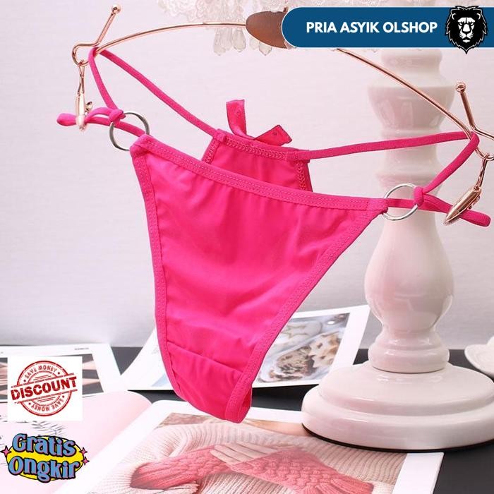 CELANA DALAM WANITA SEXY HOT HOLLOW G STRING LOW WAIST THONG C110 BY PRIA ASYIK OLSHOP