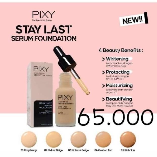 PIXY STAY LAST SERUM FOUNDATION