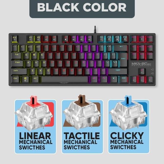 Murah Powerlogic Armaggeddon Mka-2C Neo - Kevlartech Keyboard