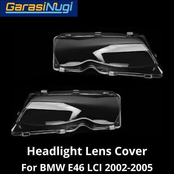 Grosir Mika Headlight For Bmw E46 Lci Lens Kaca Cover Lampu Depan 318 325