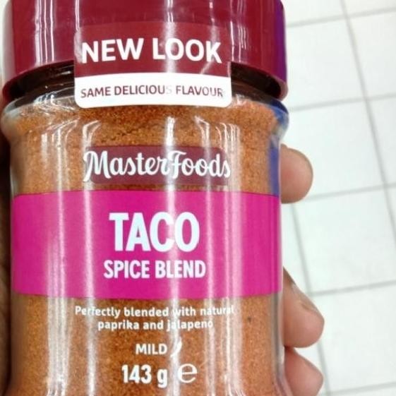 

DISKON! MASTER FOOD TACO SEASONING 143G - BUMBU TACO MEKSIKO ASLI