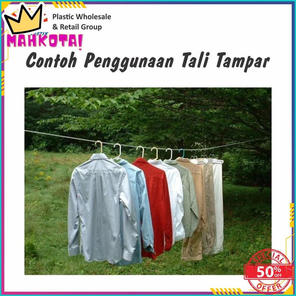 

Tali Tampar Ukuran 2Mm Panjang 220 Meter Siap Kirim