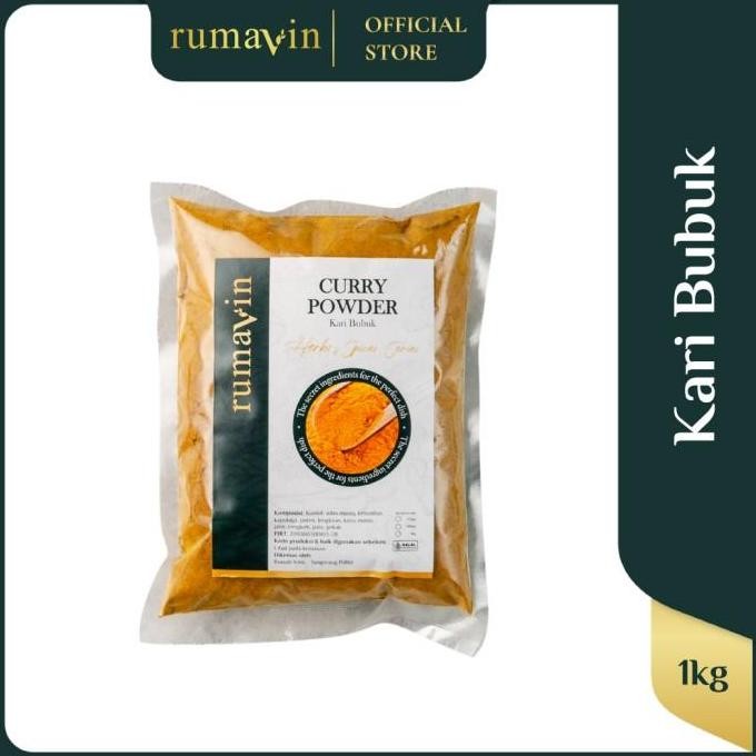 

DISKON! RUMAVIN REMPAH KARI BUBUK PREMIUM 250GR