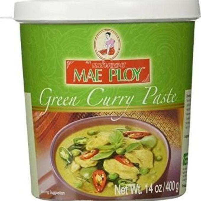 

DISKON! MAE PLOY GREEN CURRY PASTE THAILAND - BUMBU KARI HIJAU IMPORT