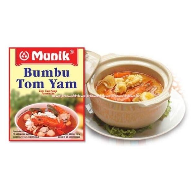 

DISKON! MUNIK BUMBU TOM YUM SOUP 150GR - SEASONING SUP THAILAND INSTAN