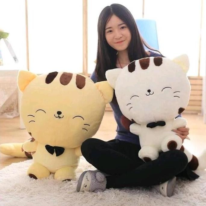 Boneka Kucing Kwai  Jumbo Import Murah Bahan Halus Dan Lembut