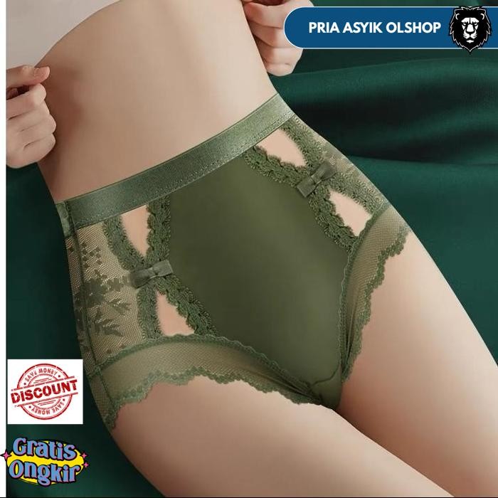 CELANA DALAM WANITA POLOS CD SEXY PAKAIAN DALAM RENDA LEMBUT  C268 BY PRIA ASYIK OLSHOP