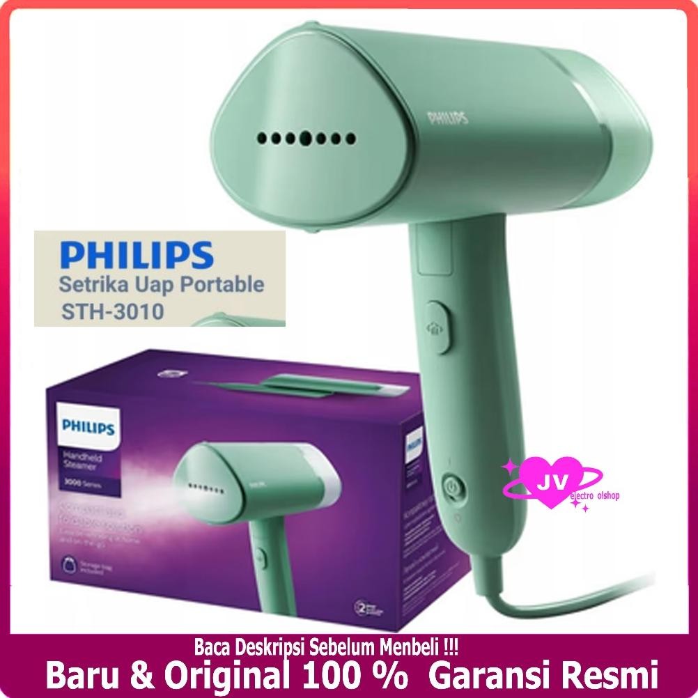 PHILIPS STH 3010 Handheld Steamer Philips / Setrika Uap Philips STH 3010/70 - Setrika Lipat - Setrik