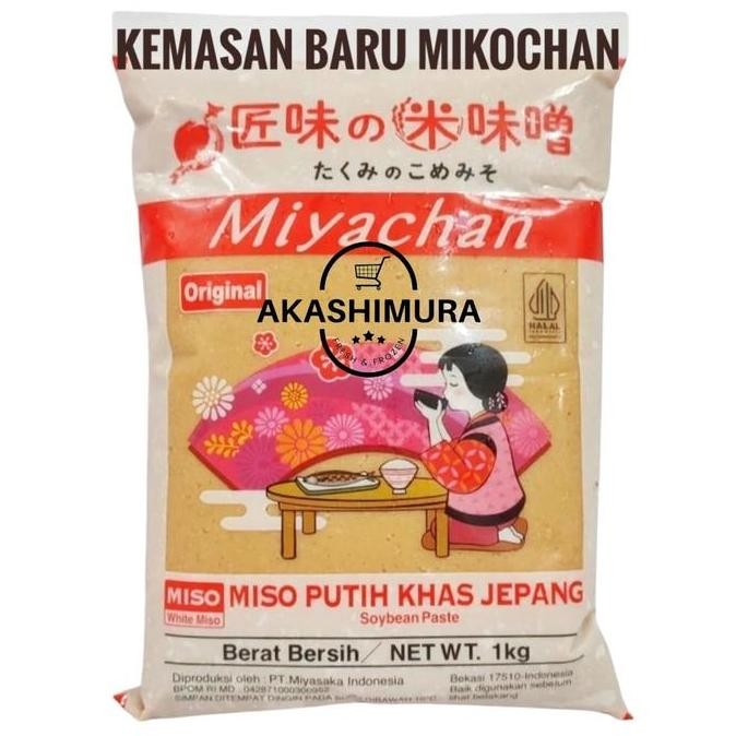 

DISKON! SHINSHUICHI MIKOCHAN MISO SOUP 1KG - PASTA MISO PUTIH TAUCO MIKOCHAN