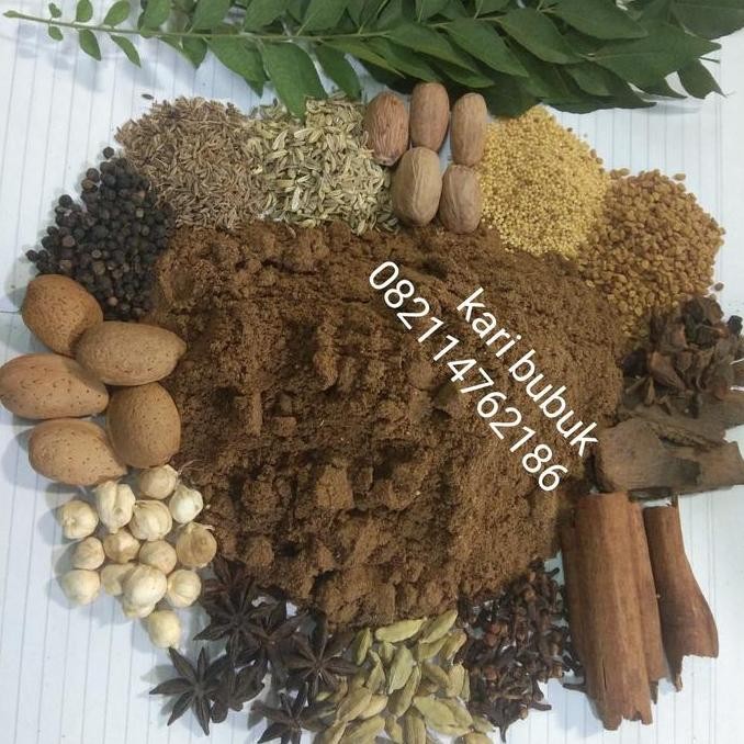 

DISKON! BUBUK KARI ASLI 250GR - BUMBU SERBAGUNA INDIA & ARAB