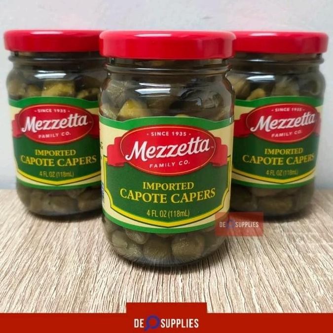 

DISKON! MEZZETTA ACAR CAPERS 118ML - ACAR KAPER IMPORT BERKUALITAS