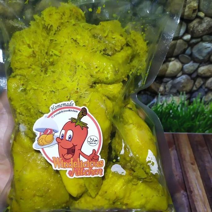 

DISKON! AYAM BUMBU KUNING 1 EKOR - BUMBU MARINASI AYAM KUNING TRADISIONAL