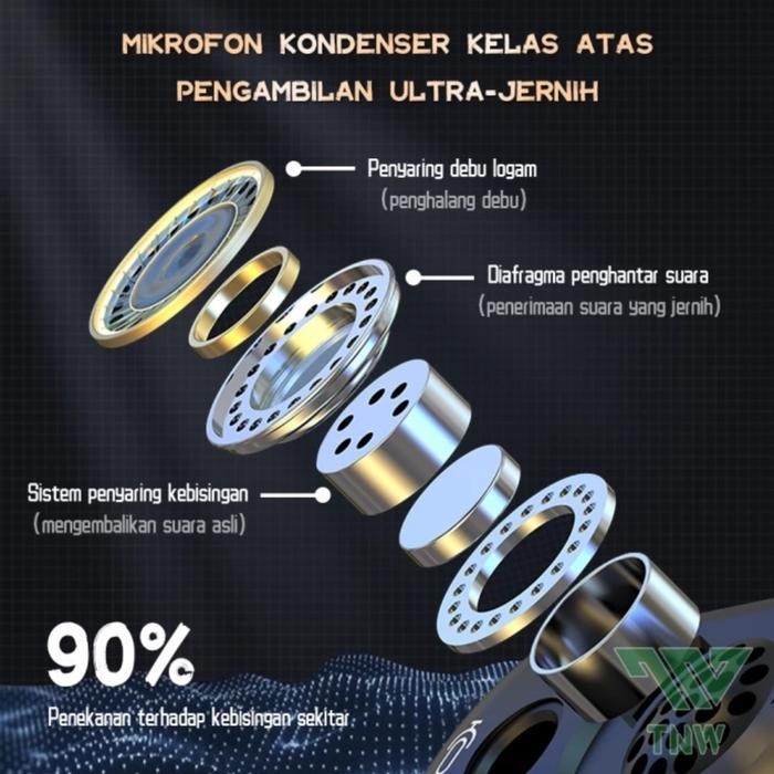 Ls Tnw N9 Pro Wireless Microphone Clip On Mic