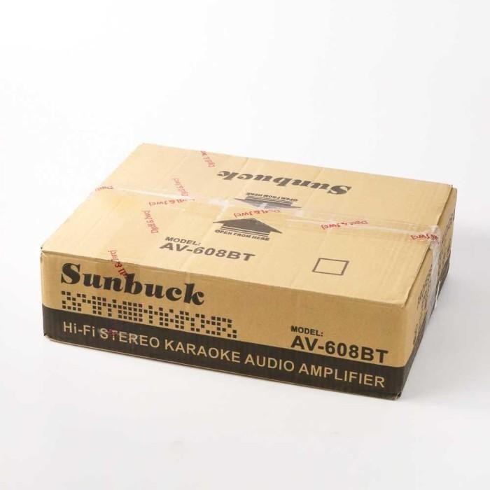 Audio Bluetooth Amplifier Karaoke 5CH 600W - AV-608BT