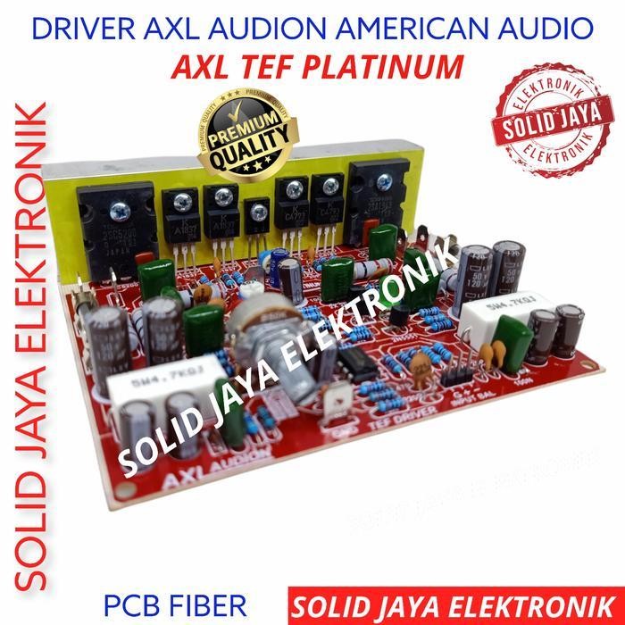 KIT DRIVER POWER AXL AUDION TEF AMERICAN AUDIO AMPLIFIER PLATINUM ASLI