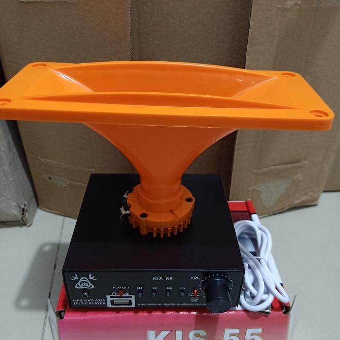 Paket cek lokasi Walet mini ampli dengan TWEETER Orange