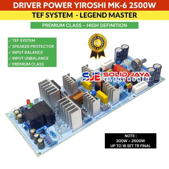 Driver Yiroshi MK6 MK 6 Super Driver Amplifier Yiroshi Legend Master