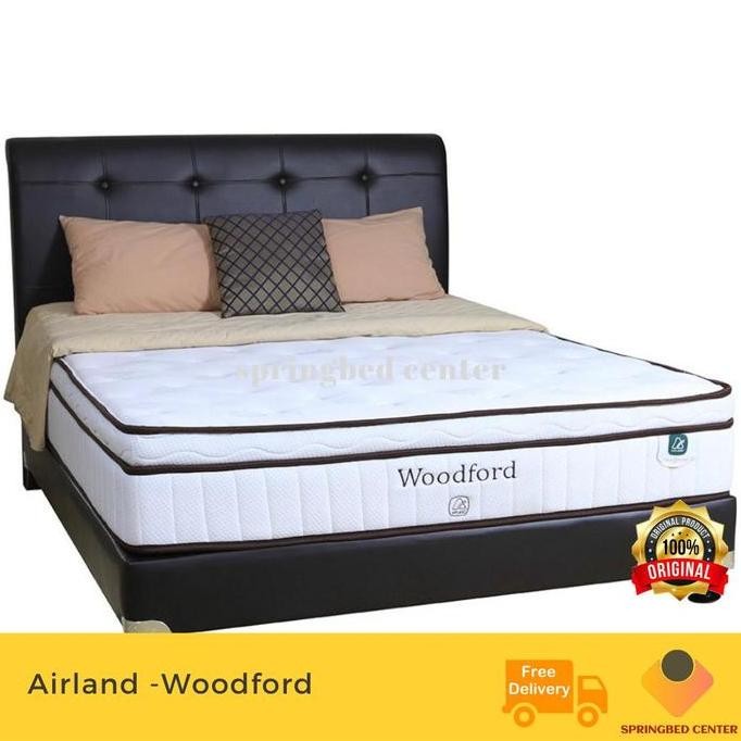 Kasur Springbed Airland Type - Woodford Full Set 160 180 200 120 100