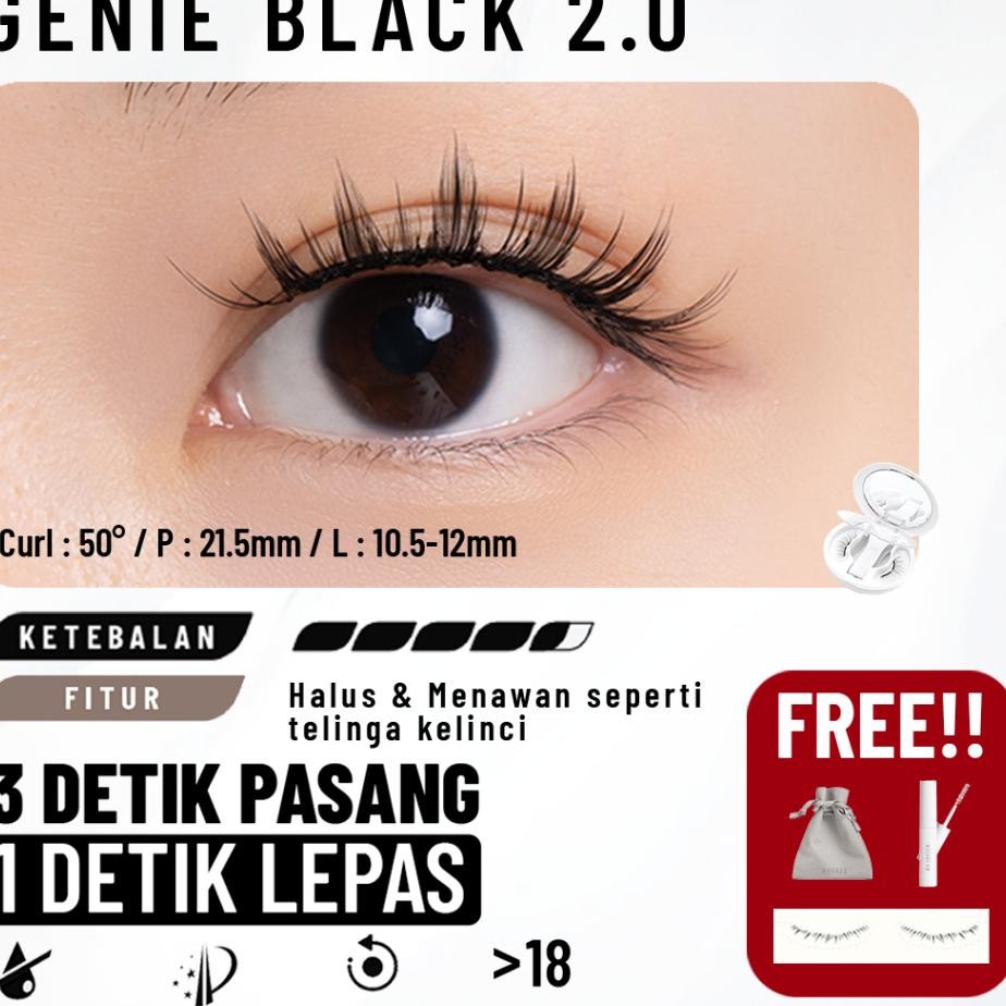 Wosado Magnetic Lashes Genle Bla Wosado Mata Medium