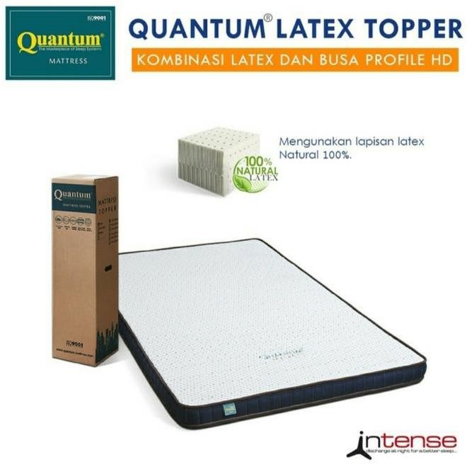 Quantum Latex Topper Mattress 9Cm Intense Mattress Uk.160X200