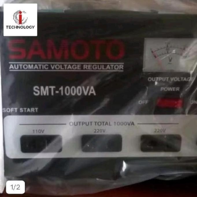NEW Stabiliser SAMOTO 1000 SMT1000 SVC1000 SVC-1000VA stavolt stabilizer