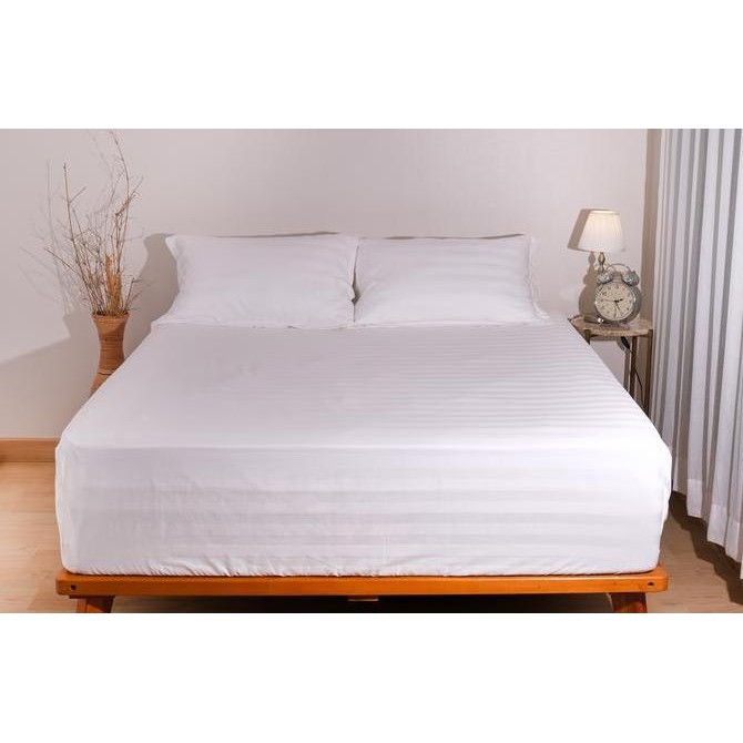 Sprei Salur Bahan Katun Dobby