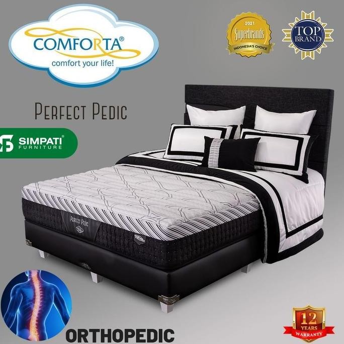 Comforta Perfect Pedic 160X200 Tanpa Divan/Sandaran