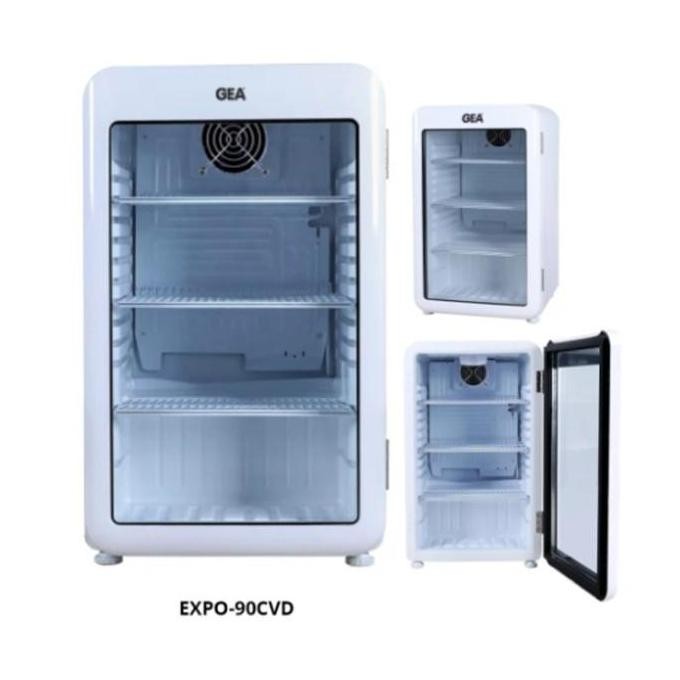 TERMURAH - Lemari Pendingin GEA Expo 90CVD / 90 CVD Bar Chiller Showcase Display Cooler Mini dengan 