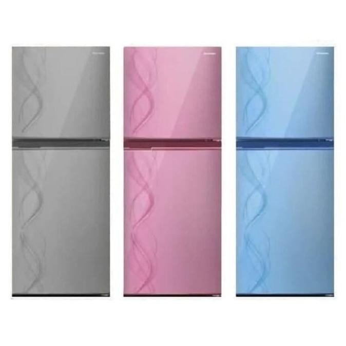 TERBARU - Kulkas 2 Pintu PINK SHARP SJ-237ND-AP | 2 DOOR REFRIGERATOR