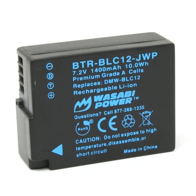 Wasabi Power Battery For Panasonic Dmw Blc12 Blc12E G85 G95 Gx8 G6 G7