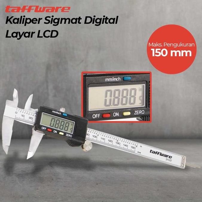 

Jangka Sorong Digital Layar Lcd - Yx Taffware