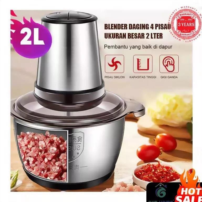 BLENDER CHOPPER BELENDER DAGING BLENDER PENGHALUS BAWANG BUMBU DAPUR BLENDER BAKSO
