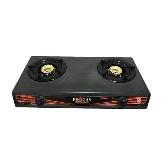BEBAS ONGKIR - Kompor 2 Tungku Progas / Kompor Gas 2 Tungku Progas